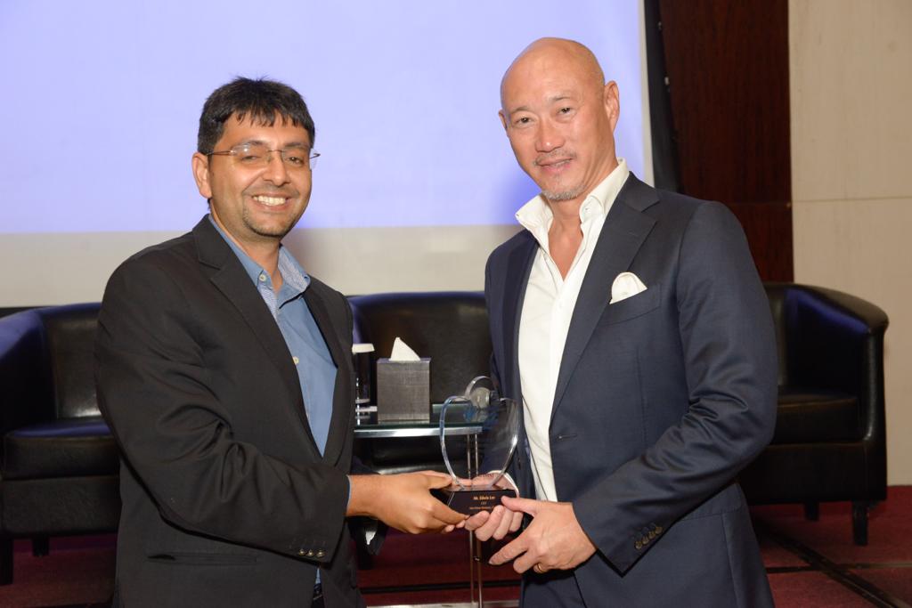 Edwin Lee Dubai at ICS event